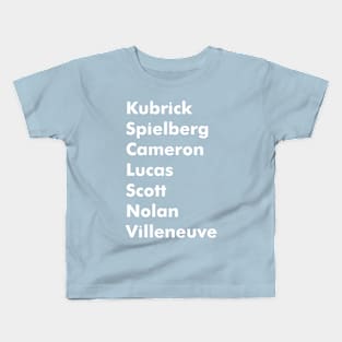 Sci-Fi Film Directors Kids T-Shirt